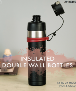 Insulated bottles hot and cold